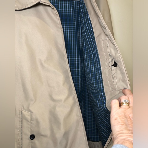CHAPS RALPH LAUREN HARRINGTON JACKET, SIZE L, KHAKI COLOR, Perfect condi… - Picture 7 of 11